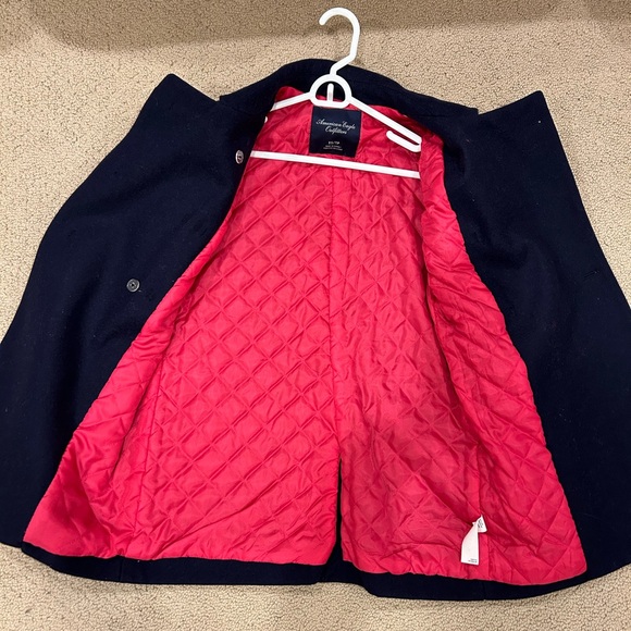 AMERICAN EAGLE OUTFITTERS vintage wool blend coat - Picture 4 of 5